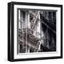 Fire Escape-Metro Series-Framed Giclee Print