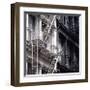 Fire Escape-Metro Series-Framed Giclee Print