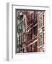 Fire Escapes, Chinatown, Manhattan, New York, United States of America, North America-Martin Child-Framed Photographic Print