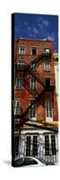 Fire Escapes on Building, Coyote Ugly Saloon, French Market, French Quarter, New Orleans, Louisiana-null-Stretched Canvas