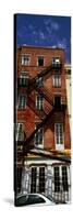 Fire Escapes on Building, Coyote Ugly Saloon, French Market, French Quarter, New Orleans, Louisiana-null-Stretched Canvas