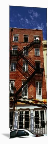 Fire Escapes on Building, Coyote Ugly Saloon, French Market, French Quarter, New Orleans, Louisiana-null-Mounted Photographic Print