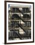 Fire Escapes on the Outside of Buildings in Spring Street, Soho, Manhattan, New York, USA-Robert Harding-Framed Photographic Print