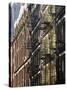 Fire Escapes on the Outside of Buildings in Spring Street, Soho, Manhattan, New York, USA-Robert Harding-Stretched Canvas