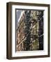 Fire Escapes on the Outside of Buildings in Spring Street, Soho, Manhattan, New York, USA-Robert Harding-Framed Photographic Print