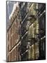 Fire Escapes on the Outside of Buildings in Spring Street, Soho, Manhattan, New York, USA-Robert Harding-Mounted Photographic Print