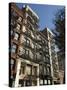 Fire Escapes on the Outside of Buildings in Spring Street, Soho, Manhattan, New York-R H Productions-Stretched Canvas