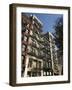 Fire Escapes on the Outside of Buildings in Spring Street, Soho, Manhattan, New York-R H Productions-Framed Photographic Print