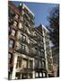 Fire Escapes on the Outside of Buildings in Spring Street, Soho, Manhattan, New York-R H Productions-Mounted Photographic Print