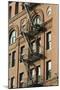 Fire Escapes, Tribeca, New York City, Ny, Usa-Natalie Tepper-Mounted Photo
