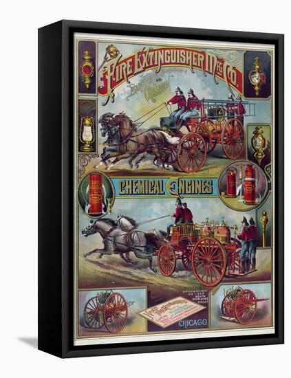 Fire Extinguisher Mfg Co.-null-Framed Stretched Canvas