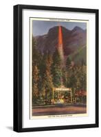 Fire Fall, Glacier Point, Yosemite, California-null-Framed Art Print