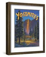 Fire Fall-Kerne Erickson-Framed Art Print