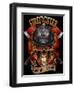 Fire Fighter Skull-FlyLand Designs-Framed Giclee Print