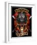 Fire Fighter Skull-FlyLand Designs-Framed Giclee Print