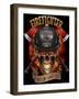 Fire Fighter Skull-FlyLand Designs-Framed Giclee Print