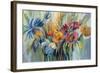 Fire Flowers-Silvia Vassileva-Framed Art Print