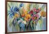 Fire Flowers-Silvia Vassileva-Framed Art Print