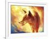 Fire Fox-JoJoesArt-Framed Giclee Print