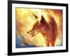 Fire Fox-JoJoesArt-Framed Giclee Print