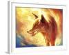 Fire Fox-JoJoesArt-Framed Giclee Print