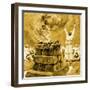 Fire from Heaven Consumes the Sacrifice - Bible-James Jacques Joseph Tissot-Framed Giclee Print