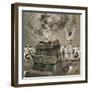 Fire from Heaven Consumes the Sacrifice-James Tissot-Framed Giclee Print