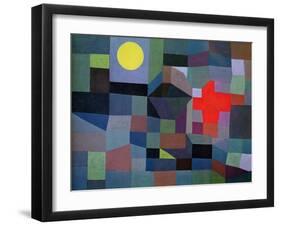 Fire, Full Moon, 1933-Paul Klee-Framed Giclee Print