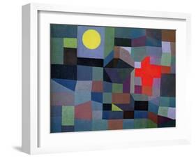 Fire, Full Moon, 1933-Paul Klee-Framed Giclee Print