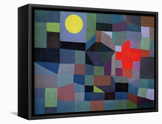 Fire, Full Moon, 1933-Paul Klee-Framed Stretched Canvas