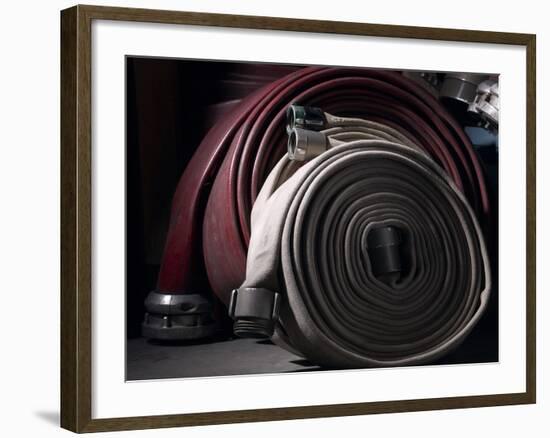 Fire Hoses-null-Framed Photographic Print