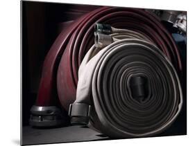 Fire Hoses-null-Mounted Photographic Print