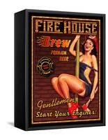 Fire House Brew-Kate Ward Thacker-Framed Stretched Canvas