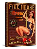 Fire House Brew-Kate Ward Thacker-Stretched Canvas