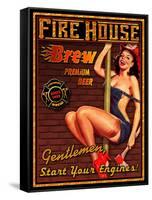 Fire House Brew-Kate Ward Thacker-Framed Stretched Canvas