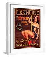 Fire House Brew-Kate Ward Thacker-Framed Giclee Print