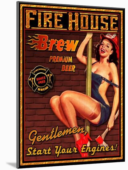 Fire House Brew-Kate Ward Thacker-Mounted Giclee Print