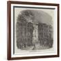 Fire in Albany-Street, on Monday Last-null-Framed Giclee Print