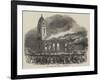 Fire in All Saints' Church, at Manchester-null-Framed Giclee Print