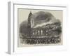 Fire in All Saints' Church, at Manchester-null-Framed Giclee Print