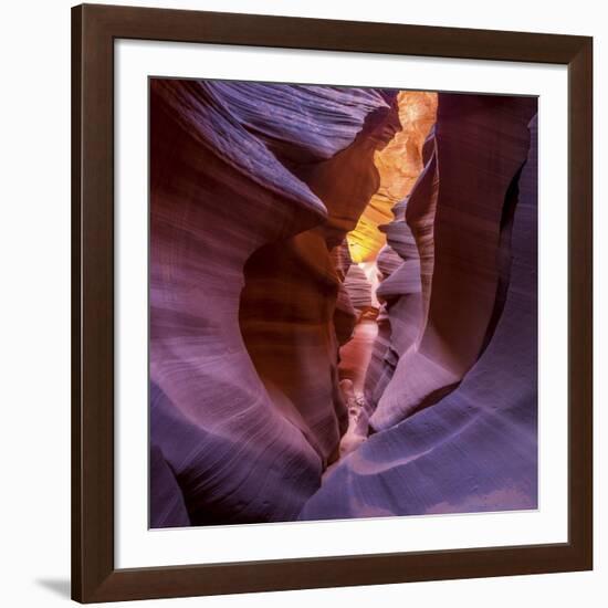 Fire In Canyon-Sandipan Biswas-Framed Giclee Print