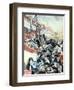 Fire in Chicago Theater (Jan 1904)-null-Framed Giclee Print