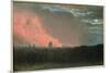 Fire in London Seen from Hampstead (Oil on Paper Laid on Panel)-John Constable-Mounted Giclee Print