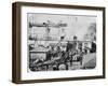 Fire in Moscow, Russia, 1872-null-Framed Giclee Print