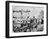 Fire in Moscow, Russia, 1872-null-Framed Giclee Print