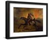 Fire in Pampa and Flight of Indigenous People-Franklin Rawson-Framed Giclee Print