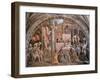 Fire in the Borgo, from the "Stanza Dell"Incendio" circa 1514-17-Raphael & Giulio Romano-Framed Giclee Print