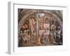 Fire in the Borgo, from the "Stanza Dell"Incendio" circa 1514-17-Raphael & Giulio Romano-Framed Giclee Print