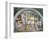 Fire in the Borgo-Raphael-Framed Giclee Print