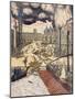 Fire in the Doge's Palace in Venice, 1516-Gerald Ogilvie Laing-Mounted Giclee Print